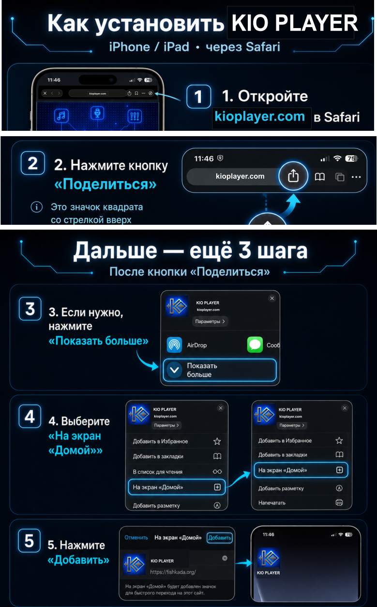 Инструкция по установке на iPhone/iPad